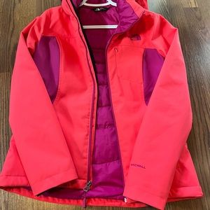 Woman’s size small North Face winter coat